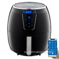 Golmahome Фритюрница Wi-Fi 1700 Вт Airfryers xxl 5.5L Приложение с сенсорным дисплеем и рецептами Без масла Съемные аксессуары Фритюрница